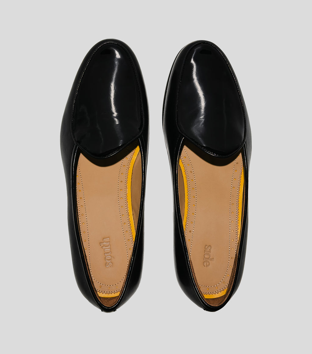Black Patent Apron XXV