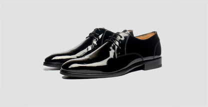 Black Patent Southside Laceups